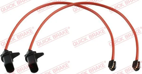 Warning Contact, brake pad wear